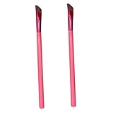 MERRYHAPY 2 Stück Schräger Augenbrauenpinsel für Frauen Langlebiger...