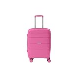 R Roncato Trolley Aviator aus Polypropylen, fuchsia, S, Hartschalenkoffer,...