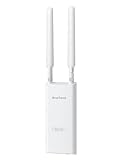 BrosTrend AC1200 Outdoor WLAN Access Point Hohe Reichweite, Gigabit...