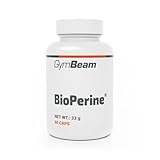GymBeam Schwarzer Pfeffer Piperin Bioperine - 95% Piperin Extrakt,...