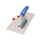 WERKFIT Profi Glättekelle 280x130 mm – Edelstahl Glättspachtel mit...