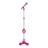 Karaoke-Spielzeug mit Ständer, Mikrofonständer für | Buntes Spielzeug...