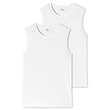 Uncover by Schiesser - Unterhemd/Tanktop - 2er Pack (XL Weiß)