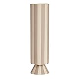 Toppu Vase - High, Clay, Ø8,5 x H31 cm