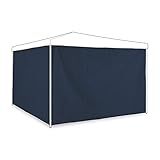 Relaxdays Seitenteile für Pavillon, 2er Set, 3x2 m, wasserdicht, ohne...