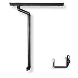 4 Home & Garden Dachrinne Kastenrinne RG 70 Komplettset mit Fallrohr bis...