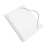 SEWACC Loseblattkasten Notebooktasche Transparente Notiz...