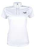 HKM Erwachsene Turniershirt -High function - 1200 weiß , 176,...