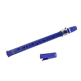 MILISTEN Mini Saxophon für Anfänger Tragbares Blaues Holzblasinstrument...