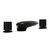 Wasserfall-Waschbeckenarmatur, moderner Badezimmer-Wasserhahn mit breitem...