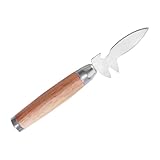 Zerodeko Austernmesser mit Holzgriff Professioneller Austernöffner aus...