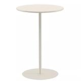 Moderner runder Bartisch, hoher Cocktail-Bistrotisch mit Metallsockel, 48 x...