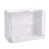 Amazon Basics Papiertuchspender, V-Falz kompatibel, Weiß, 27 x 14.5 x 21.5...