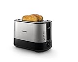 Philips Toaster – 2 Toastschlitze, 7 Stufen, Brötchenaufsatz,...