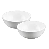 Wilmax - Schale aus Porzellan - 600nl - 2er Set - Salatschüssel - Weißer...