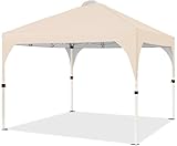 Yaheetech Faltpavillon 3x3m Pop Up Pavillon Gartenpavillon, Stabil...