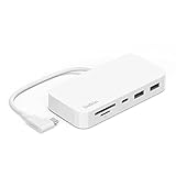 Belkin 6-in-1-USB-C-Hub, rückseitig montierbare Dockingstation für iMac...