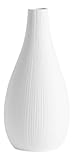 Home&You - Blumenvase Moly, Keramikvase, Dekovase für Trockenblumen,...