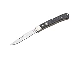 Böker Manufaktur Solingen Trapper Uno Jute Micarta Sckwarz