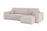 Kaiser Möbel Ecksofa Best mit schlaffunktion und bettkasten - Modern...