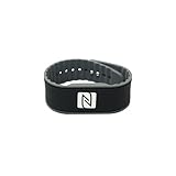 NFC21 NFC Armband Silikon, individuell programmierbar, wasserfest,...