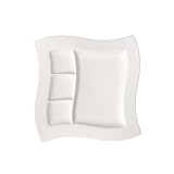 Villeroy & Boch - NewWave Spezialteller 27 cm Weiß, Spülmaschinenfest,...