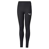 PUMA Unisex Kinder Liga Baselayer Long Tight Jr Hose, Puma Black, 164 EU