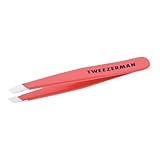 TWEEZERMAN Mini Pinzette (Handgeschliffene Schräge Spitzen, Augenbrauen...