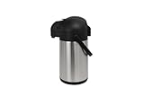 METRO Professional Airpot Pumpkanne, 1.9L, Edelstahl, Isolierkanne mit...