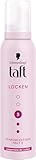 Schwarzkopf Taft Schaumfestiger Locken (150 ml), Haltegrad 3, Haarschaum...