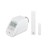 Homematic IP Smart Home Heizkörperthermostat – basic + Fenster- und...