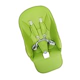 Baby-Esszimmerstuhlbezug, gepolsterter Kissenbezug aus Pu-Leder, bequemes...
