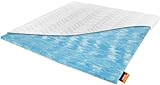 Meos® Gel-Schaum Topper 160x200cm für Matratzen & Boxspringbett - Made in...