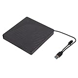 ciciglow Externes DVD Laufwerk, Externe USB3.0/USB2.0 Laufwerksbox,...