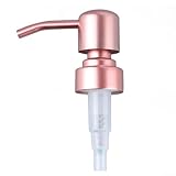 Lotion- und Seifenspender-Pumpkopf aus Edelstahl mit 28/400 Gewinde, glatte...