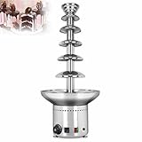 Elektrische Schokoladenbrunnen Maschine Edelstahl DIY Schmelzender...