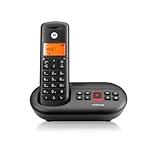 Motorola Voice - E211 Digitales Schnurlostelefon mit Anrufbeantworter, bis...