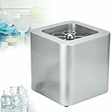 BTOIASYHF Glaskühler Froster Gefrierschrank, 304 Edelstahlgehäuse, Sofort...