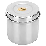 NYSUZHOUJI Edelstahl -Baumwollkugel -Jar -Veranstalter der Tierarztklinik...