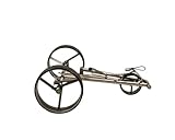 3 Rad Edelstahl Golftrolley Push Golf Trolley F3 Fasan schnell-klappbar...