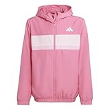 adidas Unisex Kinder TIBERIO WINDBREAKER, pink fusion/clear pink/true pink,...