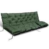 EDANTI Hollywoodschaukel Auflage Set Sitzauflagen Gartenmöbel Gartenkissen...