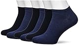 Tommy Hilfiger Herren Sneaker Socken, Marineblau, 43/46 (6er Pack)