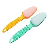 SOIMISS 2 Stück Pedicure Fußfeile Edelstahl Doppelseitig Hornhautraspel...