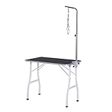 PawHut Haustierpflegetisch Haustier Trimmtisch Hunde Schertisch mit...