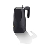 Alessi Ossidiana MT18/3 B - Design-Espresso-Kaffeemaschine, aus...