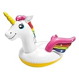 Intex 57561NP - Aufblasbares Reittier Einhorn, Vinyl, Mehrfarbig,...