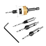 Gegenholzbohrer-Bit-Set, Theke für Spüle Bohraufsätze für...