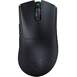 Razer DeathAdder V3 Pro - Leichte kabellose Ergonomische Esports-Maus (63g...
