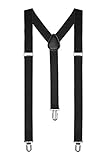 Boolavard Hosenträger Herren Damen Hosen Träger Y Form Style Clips Schmal...